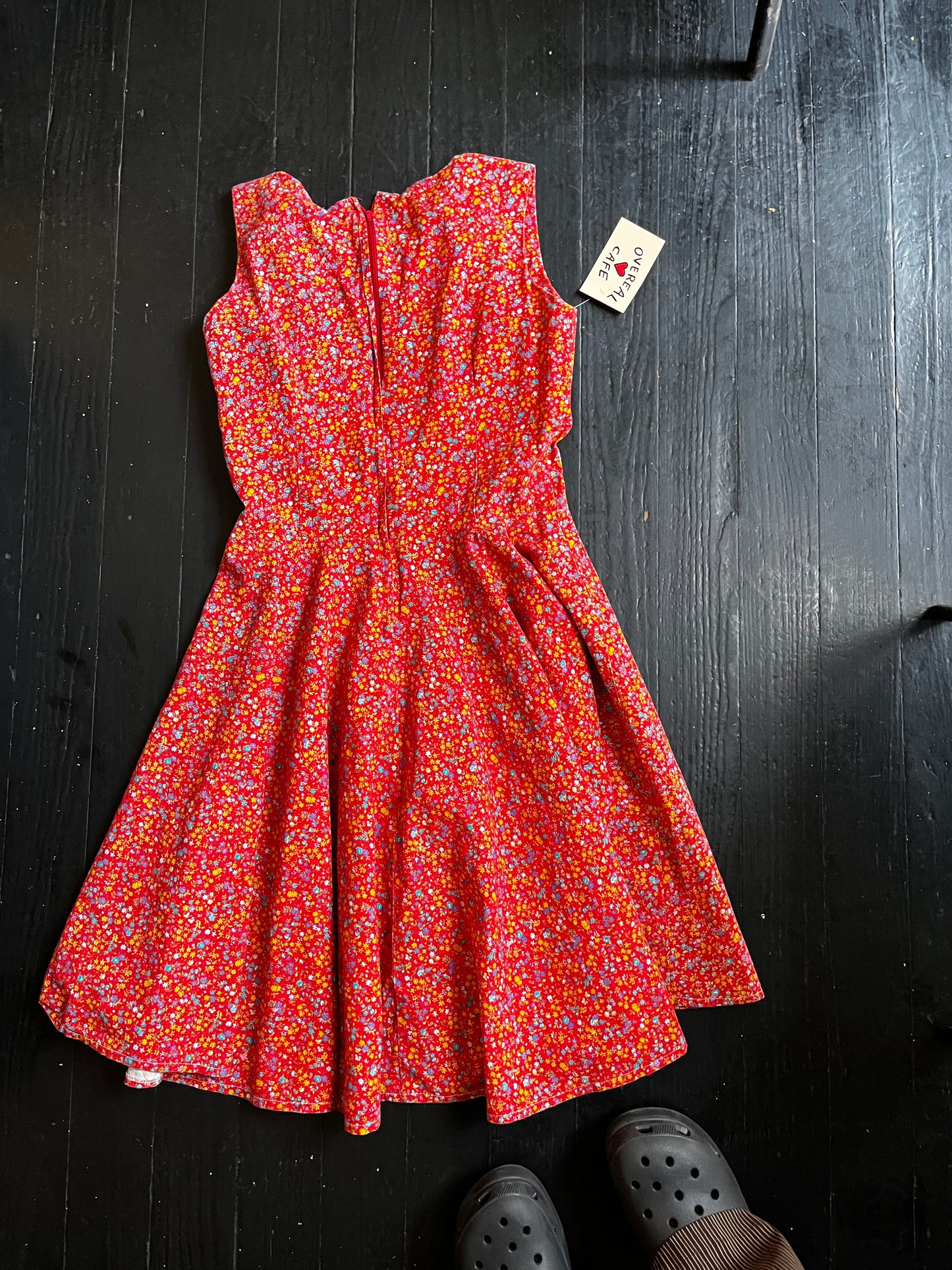 Vestido vintage flor