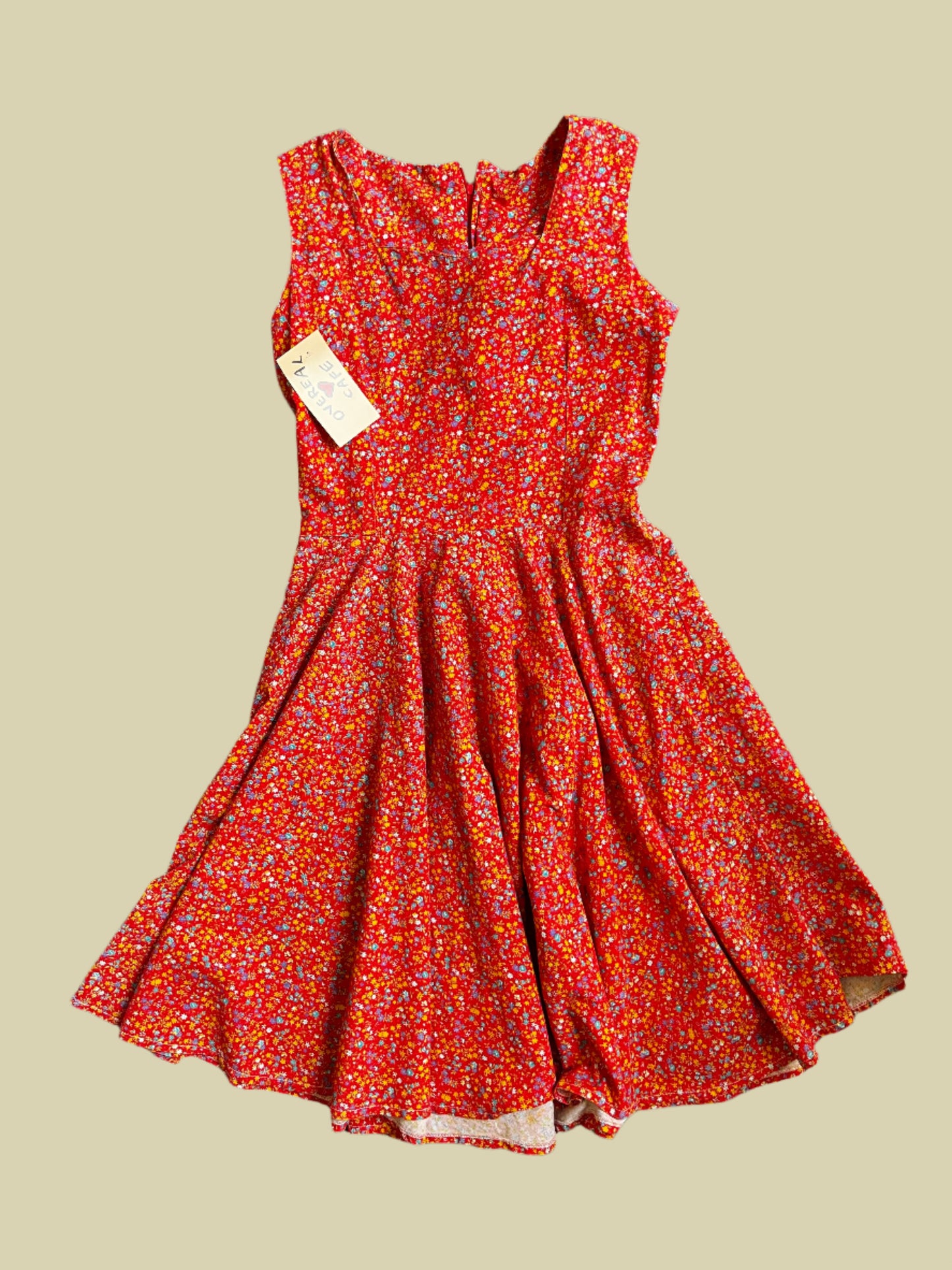 Vestido vintage flor