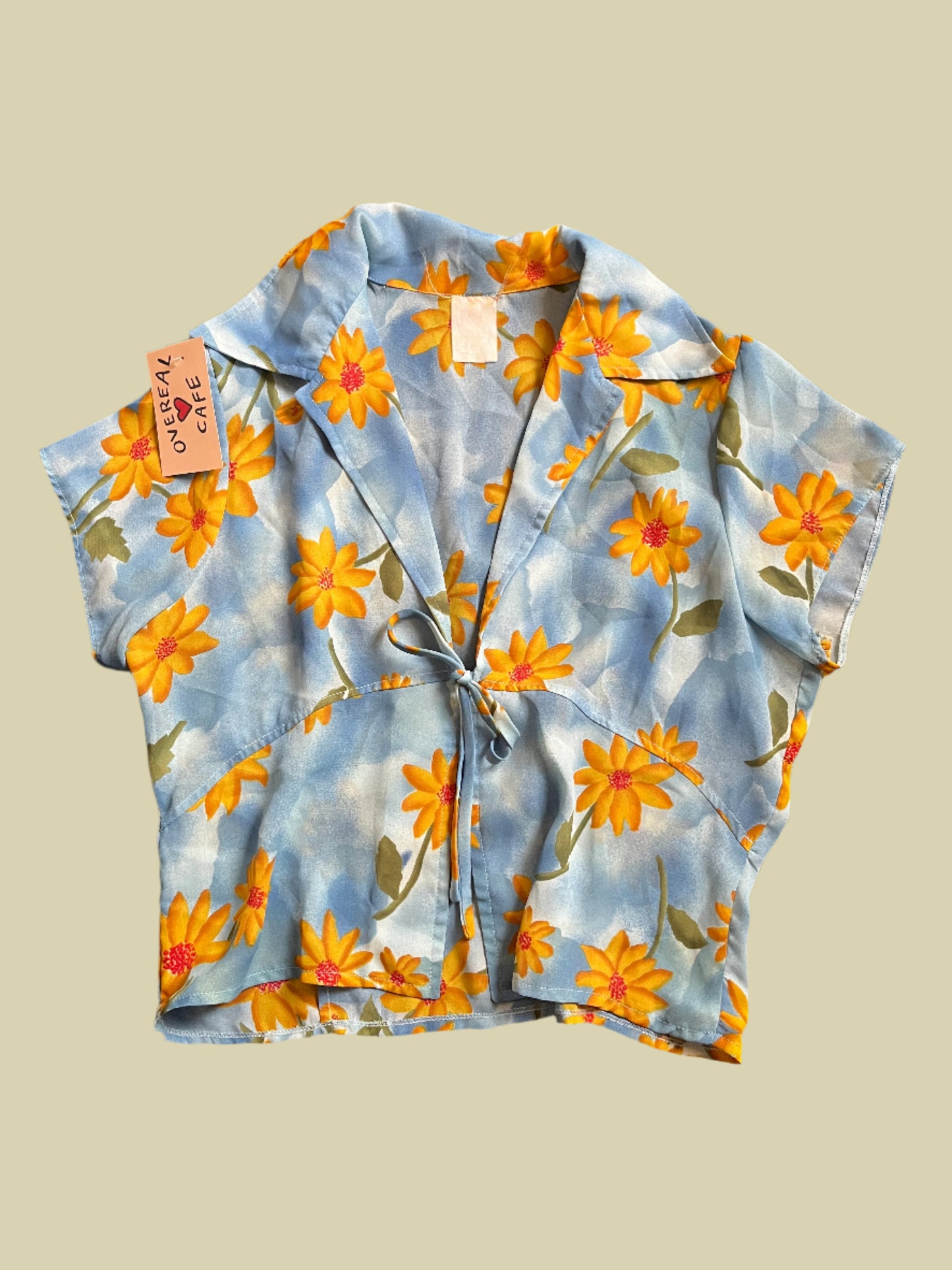 Blusa flores fresca
