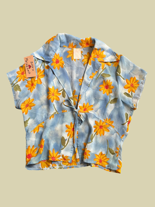 Blusa flores fresca
