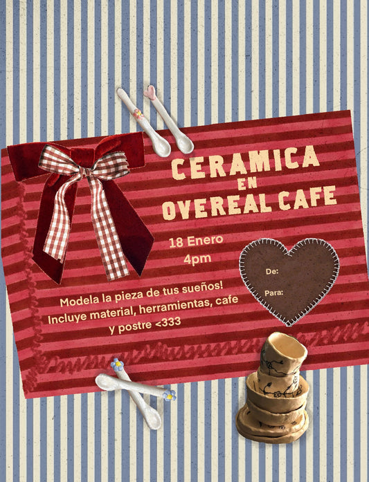REGALA CERAMICA EN OVEREAL <3333